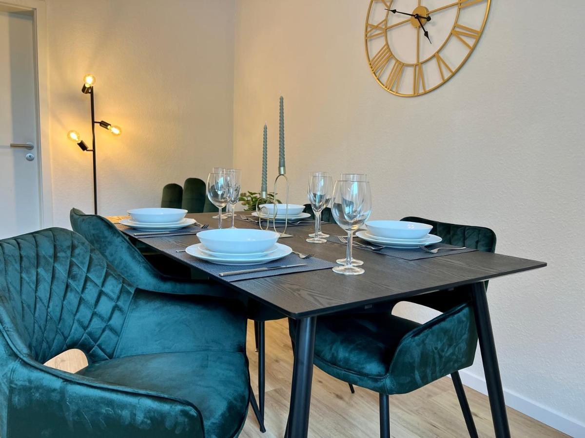 Design Apartment Mit Balkon - Kueche - Netflix 에센 외부 사진
